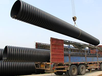 HDPE鋼帶增強(qiáng)螺旋波紋管 HDPE鋼帶增強(qiáng)螺旋波紋管